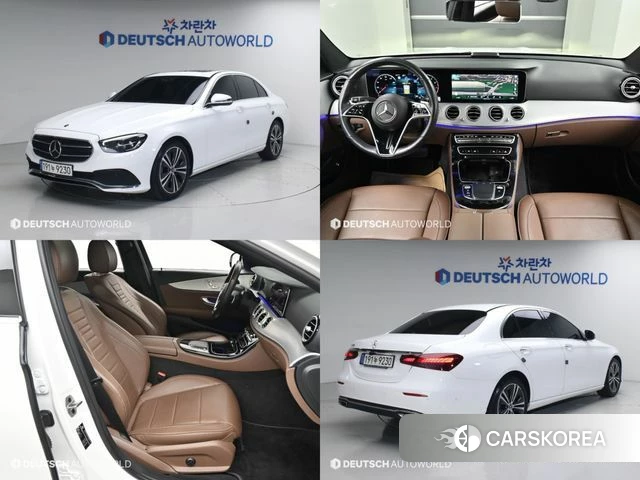 Mercedes-Benz E-Class W213 2021 Белый из Кореи