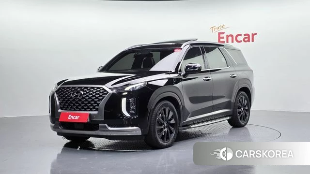 Hyundai Palisade 2022 Черный из Кореи