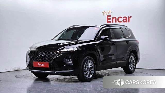 Hyundai Santa Fe TM 2019 Черный из Кореи
