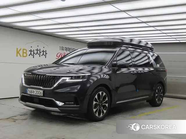 Kia Carnival 4th generation 2021 Серый из Кореи