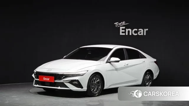 Hyundai The New Avante (CN7) 2024 Белый из Кореи