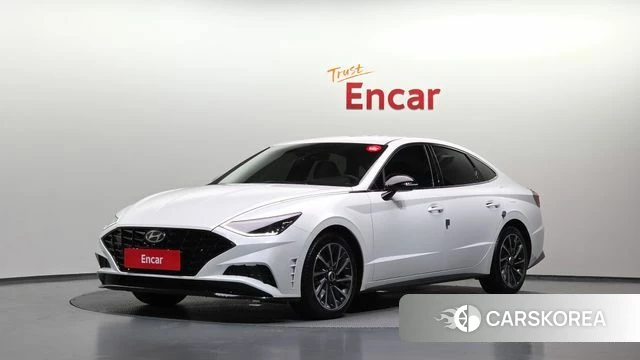 Hyundai Sonata (DN8) 2021 Белый из Кореи