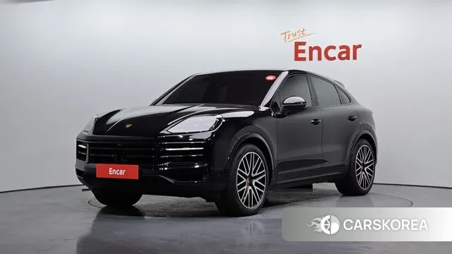 Porsche Cayenne (PO536) 2024 Черный из Кореи