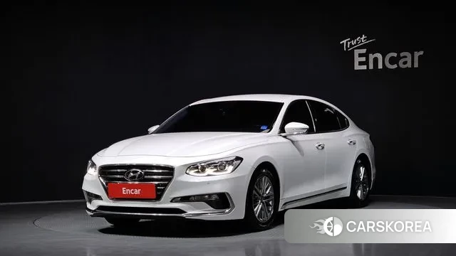 Hyundai Grandeur IG 2018 Белый из Кореи
