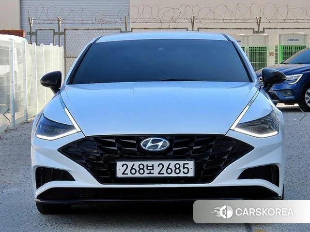 Hyundai Sonata (DN8) 2022 Белый из Кореи
