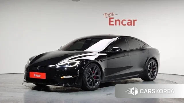 Tesla Model S 2023 Черный из Кореи