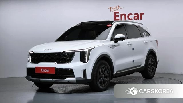 Kia The New Sorento 4th Generation 2024 Белый из Кореи