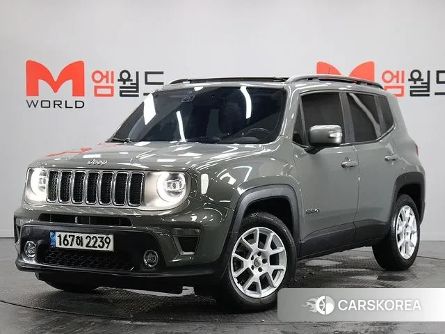 Jeep Renegade 2020 Серый из Кореи