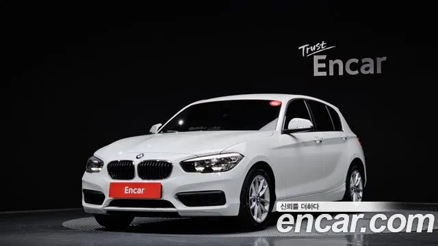 BMW 1 Series (F20) 2018 Белый из Кореи