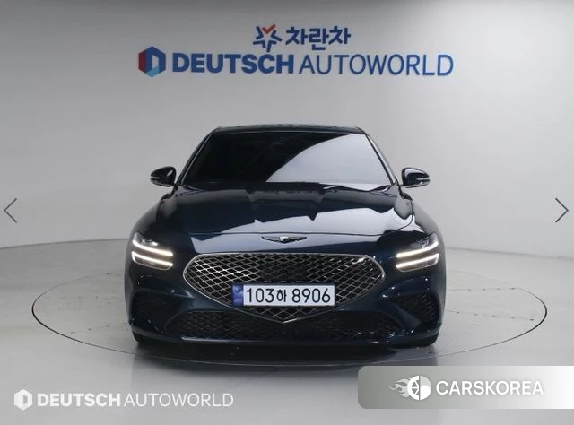 Genesis The New G70 2021 Синий из Кореи