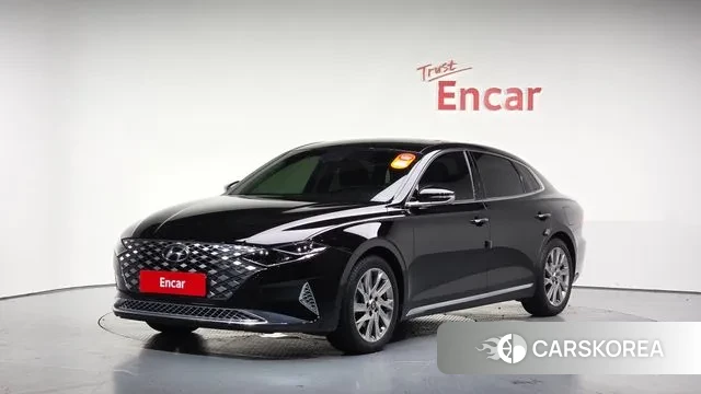 Hyundai The New Grandeur IG Hybrid 2020 Черный из Кореи