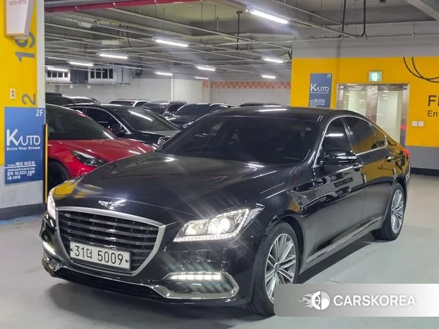 Genesis G80 2018 Черный из Кореи