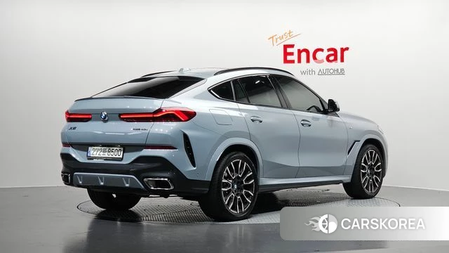 BMW X6 (G06) 2024 Серебристо-серый из Кореи