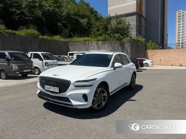 Genesis GV70 2021 Белый из Кореи