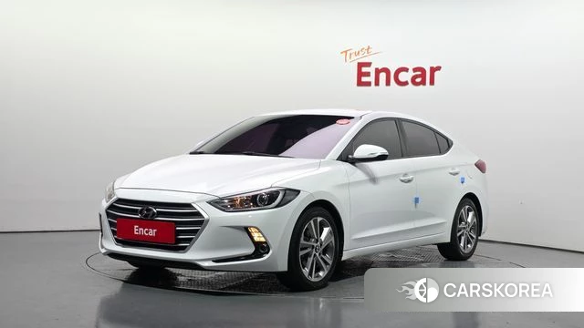 Hyundai Avante AD 2018 Белый из Кореи