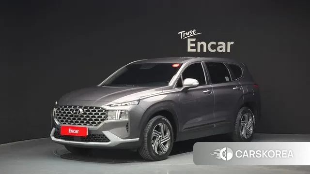 Hyundai The New Santa Fe 2022 Серый из Кореи