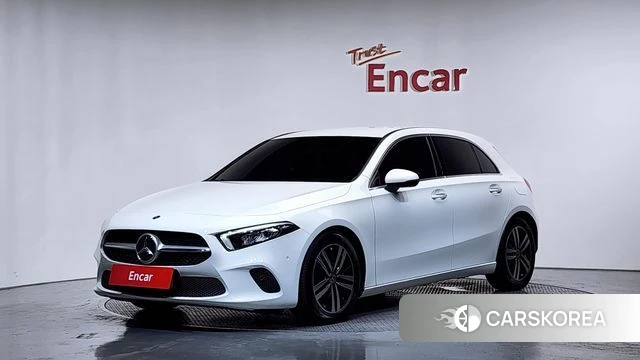 Mercedes-Benz A-Class W177 2021 Белый из Кореи