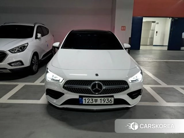 Mercedes-Benz CLA-Class C118 2021 Белый из Кореи