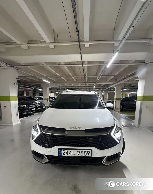 Kia Sportage 5th Generation 2022 Белый из Кореи