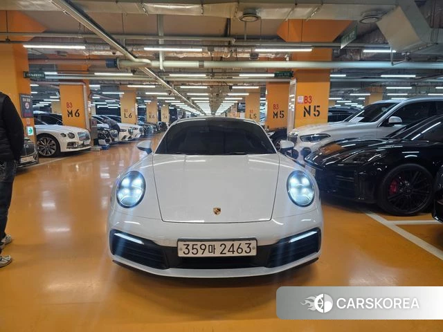 Porsche 911(992) 2020 Белый из Кореи