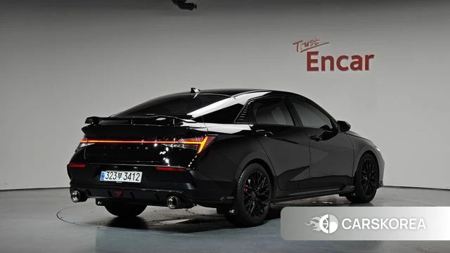 Hyundai The New Avante (CN7) 2025 Черный из Кореи