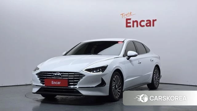 Hyundai Sonata Hybrid (DN8) 2022 Белый из Кореи