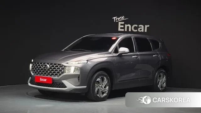 Hyundai The New Santa Fe 2022 Серый из Кореи
