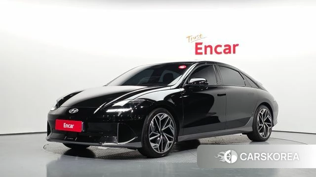 Hyundai Ionic 6 2022 Черный из Кореи