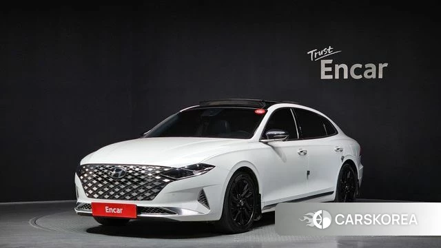 Hyundai The New Grandeur IG Hybrid 2020 Белый из Кореи