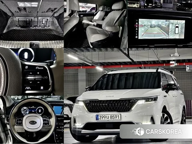 Kia Carnival 4th generation 2021 Белый из Кореи