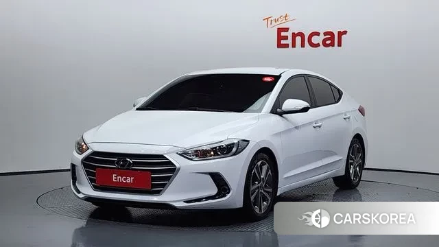 Hyundai Avante AD 2018 Белый из Кореи