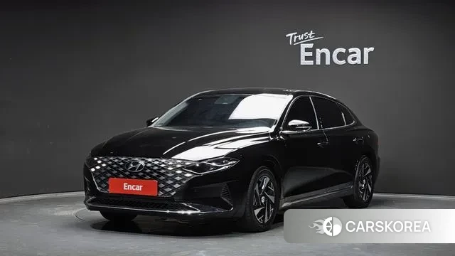 Hyundai The New Grandeur IG Hybrid 2020 Черный из Кореи