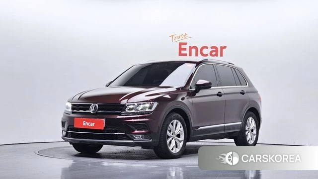 Volkswagen Tiguan second Generation 2018 Коричневый из Кореи