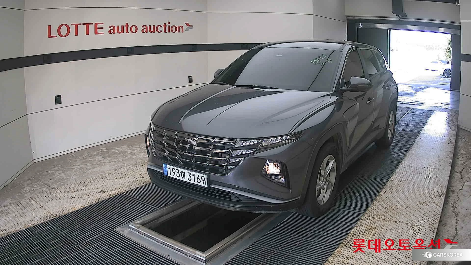 Hyundai Tucson 2022 Titanium Grey Metallic из Кореи