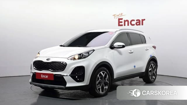 Kia Sportage The Bold 2021 Белый из Кореи