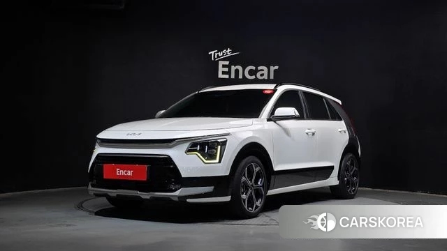 Kia Di Ol Nu Niro 2022 Белый из Кореи