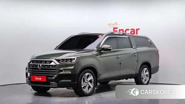 Ssangyong The New Rexton Sports Cannes 2023 Зеленый из Кореи