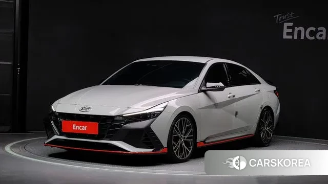 Hyundai Avante (CN7) 2022 Серый из Кореи