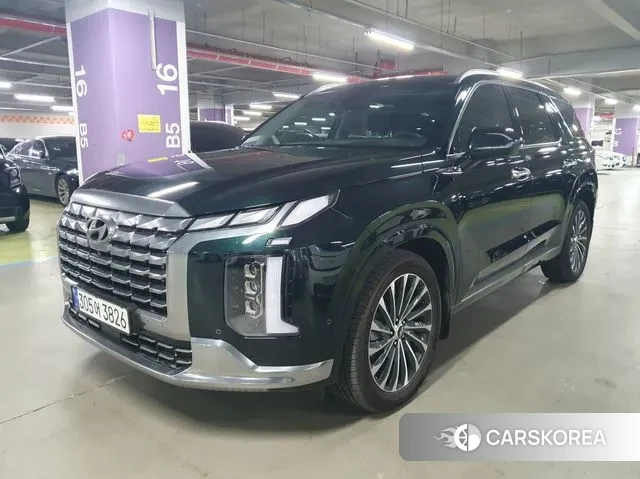 Hyundai The New Palisade 2023 Темно-зеленый из Кореи