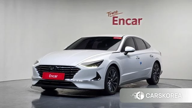 Hyundai Sonata (DN8) 2019 Белый из Кореи