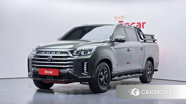 Ssangyong The New Rexton Sports Cannes 2022 Зеленый из Кореи