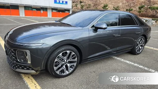 Hyundai Grandeur Hybrid (GN7) 2023 Серый из Кореи