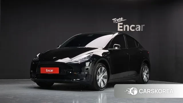 Tesla Model Y 2021 Черный из Кореи