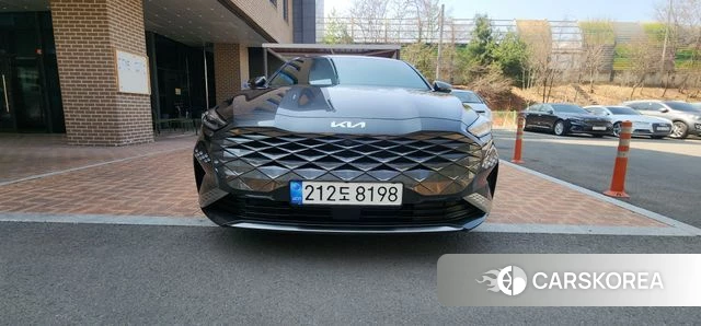 Kia K8 Hybrid 2023 Серый из Кореи