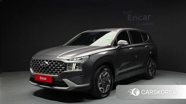 Hyundai The New Santa Fe 2022 Серый из Кореи
