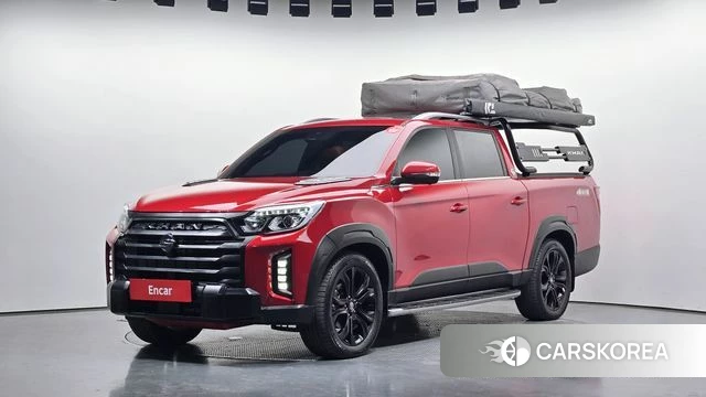 Ssangyong The New Rexton Sports Cannes 2022 Красный из Кореи
