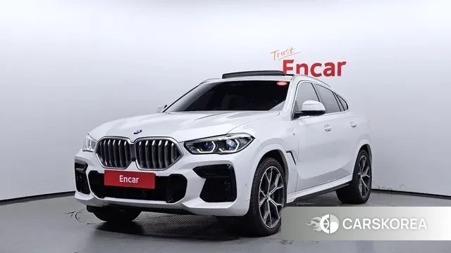 BMW X6 (G06) 2022 Белый из Кореи