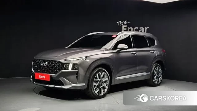 Hyundai The New Santa Fe 2021 Серый из Кореи