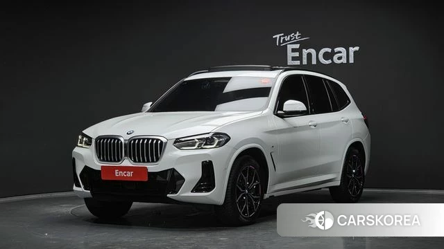BMW X3 (G01) 2024 Белый из Кореи