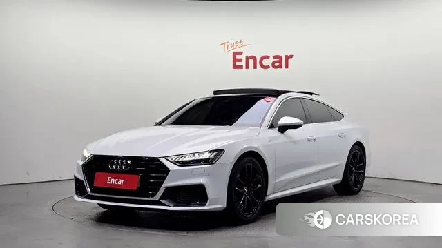 Audi A7 (4K) 2020 Белый из Кореи